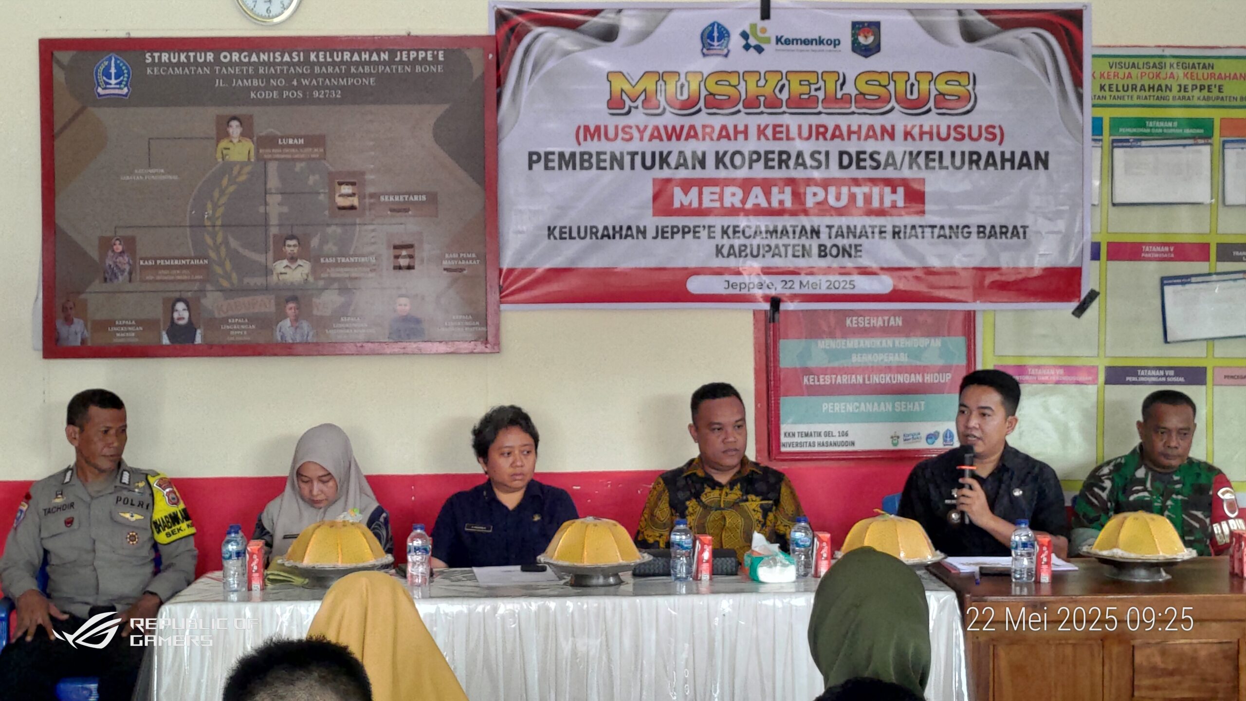 Kelurahan Jeppe’e, Bentuk Koperasi Kelurahan Merah Putih, Berikut Pengurusnya!