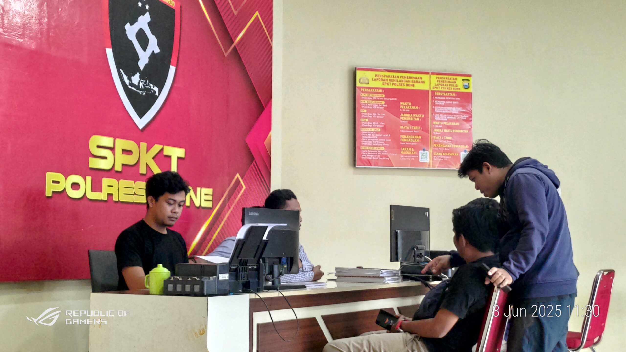 Dua Wartawan Laporkan Dugaan Pencemaran Nama Baik ke Polres Bone
